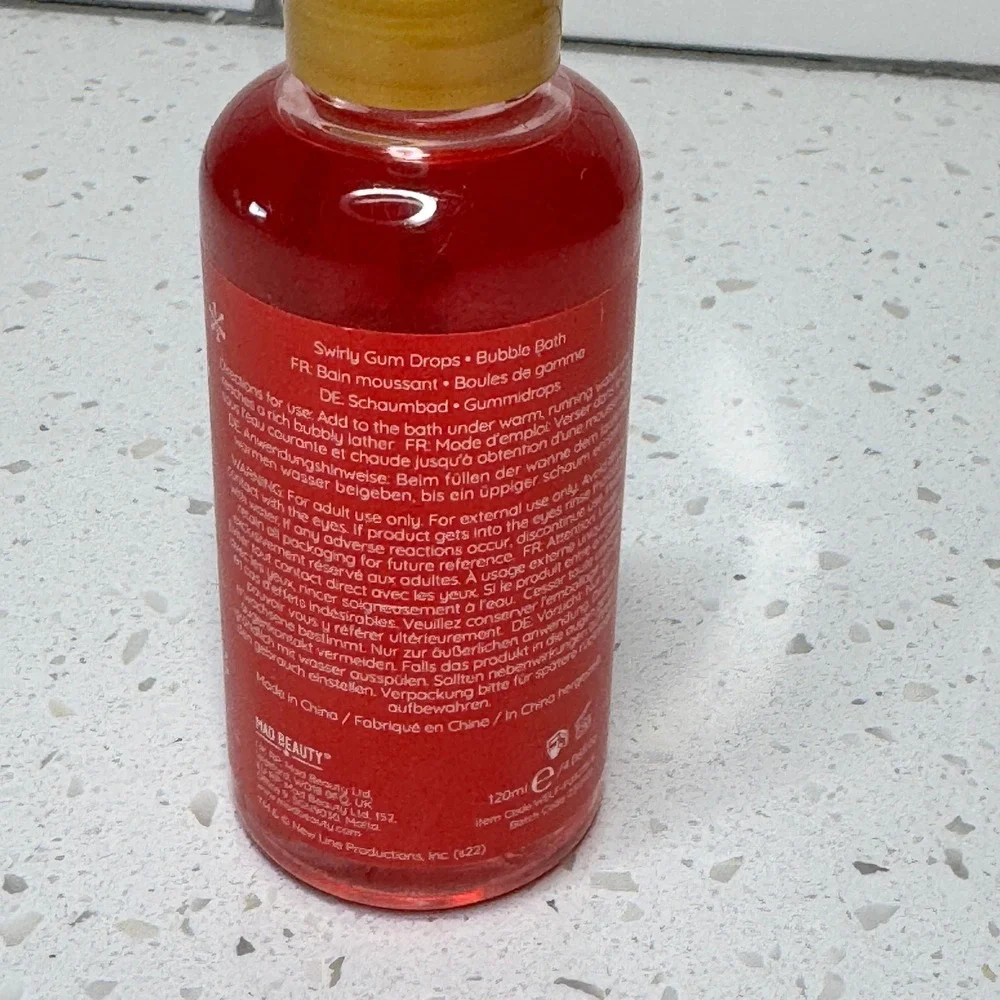 Mad Beauty Elf Gimbels Swirly Gum Drops Bubble Bath 120ml Holiday‎ Gift